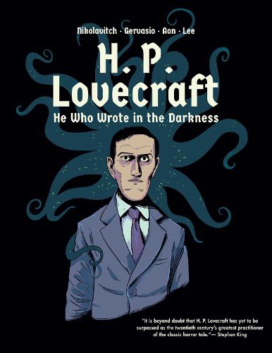 Cover image for H. P. Lovecraft: He Who Wrote in the Darkness: A Graphic Novel