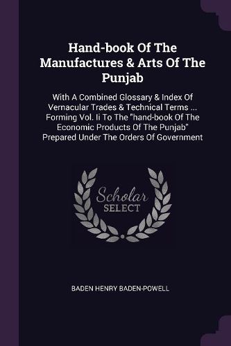 Cover image for Hand-book Of The Manufactures & Arts Of The Punjab
