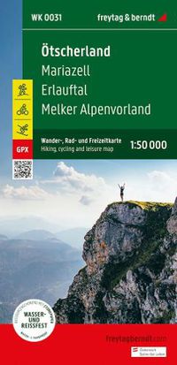 Cover image for OEtscherland, hiking, cycling and leisure map 1:50,000, freytag & berndt, WK 0031