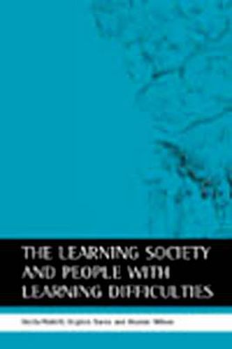 Cover image for The Learning Society and people with learning difficulties