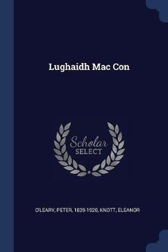 Cover image for Lughaidh Mac Con