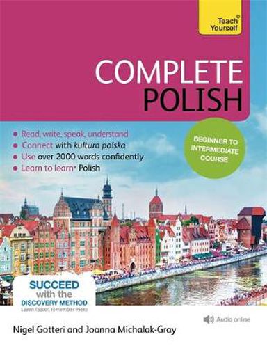 Cover image for Complete Polish Beginner to Intermediate Course: (Book and audio support)