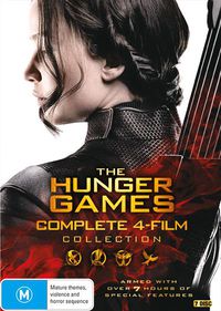 Cover image for Hunger Games Complete Collection Dvd