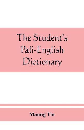 Cover image for The student's Pali-English dictionary