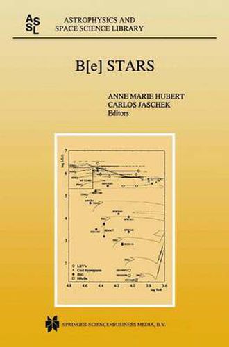 Cover image for B[e] Stars