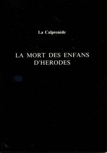 Cover image for La Mort des Enfans d'Herodes