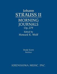 Cover image for Morning Journals, Op.279: Study score