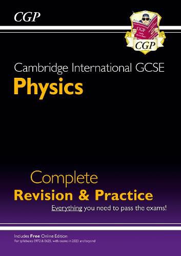 Cover image for New Cambridge International GCSE Physics Complete Revision & Practice - for exams in 2023 & Beyond