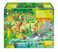 Cover image for Usborne Book and Jigsaw In the Jungle