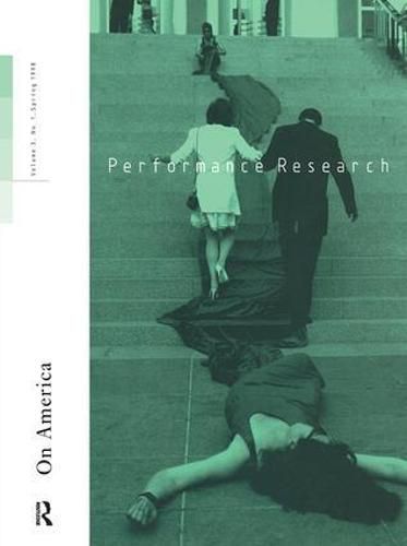 Cover image for Performance Research: On America