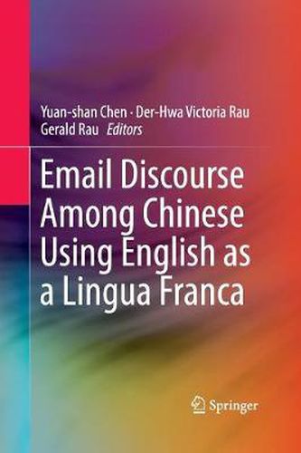 Cover image for Email Discourse Among Chinese Using English as a Lingua Franca