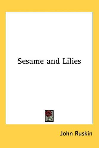 Cover image for Sesame and Lilies