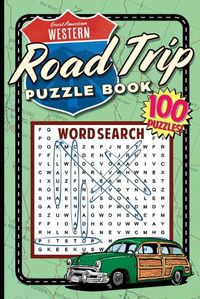 Cover image for Great American Western Road Trip Puzzle Book