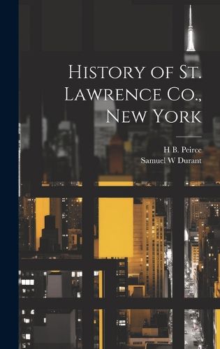 Cover image for History of St. Lawrence Co., New York