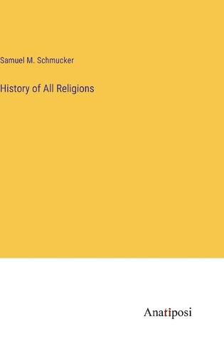 Cover image for History of All Religions