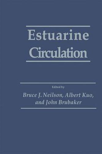 Cover image for Estuarine Circulation