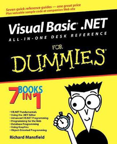 Cover image for Visual Basic.NET All-in-one Desk Reference for Dummies