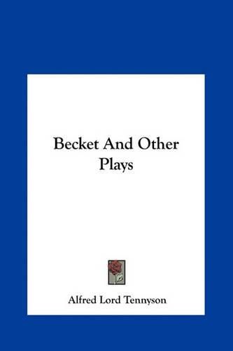 Cover image for Becket and Other Plays