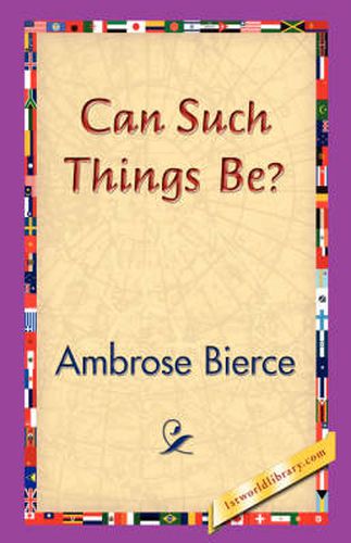 Cover image for Can Such Things Be?