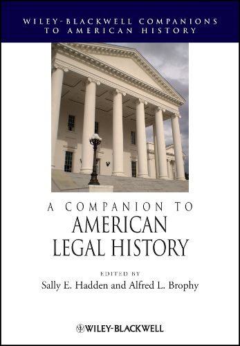 Cover image for A Companion to American Legal History