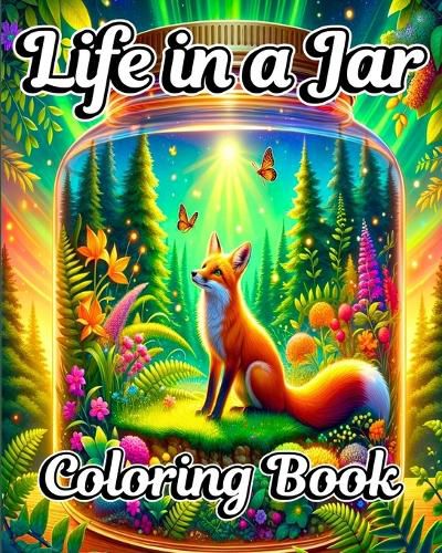 Cover image for Life in a Jar Coloring Book