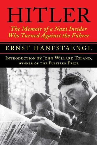 Cover image for Hitler: The Memoir of a Nazi Insider Who Turned Against the Fuhrer