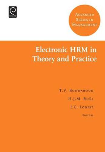 Cover image for Electronic HRM in Theory and Practice