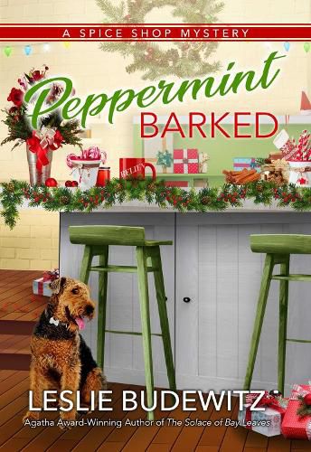 Cover image for Peppermint Barked: A Spice Shop Mystery