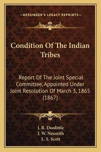 Cover image for Condition of the Indian Tribes: Report of the Joint Special Committee, Appointed Under Joint Resolution of March 3, 1865 (1867)