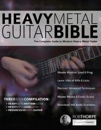 Cover image for The Heavy Metal Guitar Bible: The Complete Guide to Modern Heavy Metal Guitar