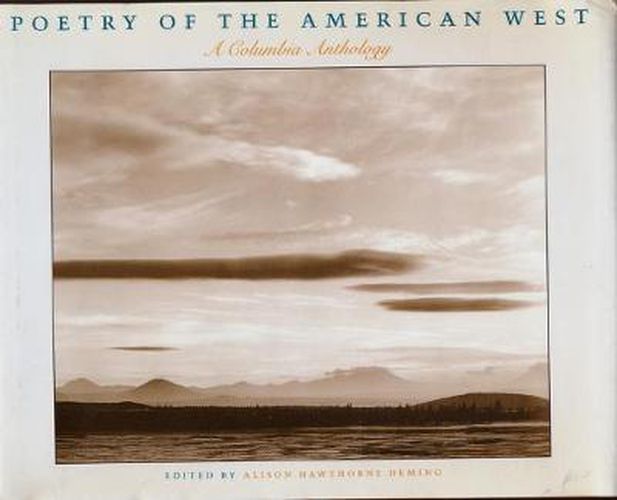 Cover image for Poetry of the American West