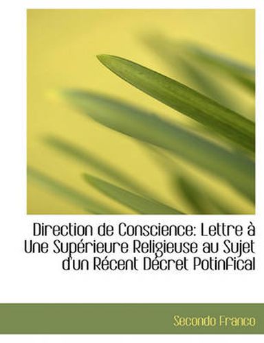 Cover image for Direction de Conscience