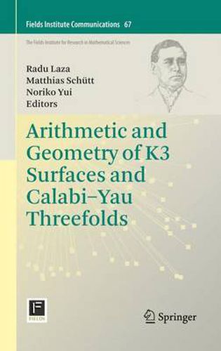 Cover image for Arithmetic and Geometry of K3 Surfaces and Calabi-Yau Threefolds