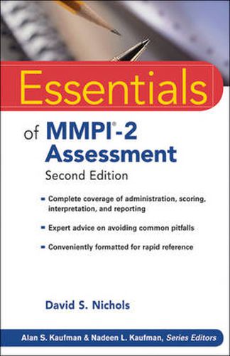 Cover image for Essentials of MMPI-2 Assessment 2e