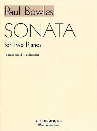 Cover image for Sonata for 2 Pianos: Two Pianos, Four Hands.