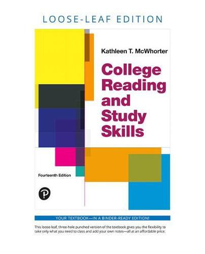 College Reading and Study Skills