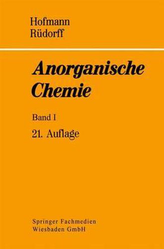 Cover image for Anorganische Chemie