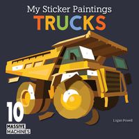 Cover image for My Sticker Paintings: Trucks