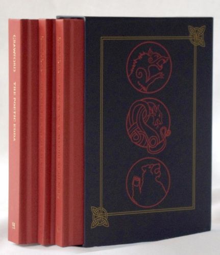 Cover image for Jackson Crawford Three-Book Boxed Set: The Poetic Edda, The Saga of the Volsungs, and Two Sagas of Mythical Heroes