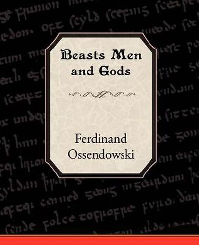 Cover image for Beasts Men and Gods