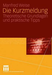 Cover image for Die Kurzmeldung