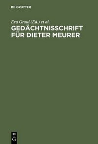 Cover image for Gedachtnisschrift fur Dieter Meurer