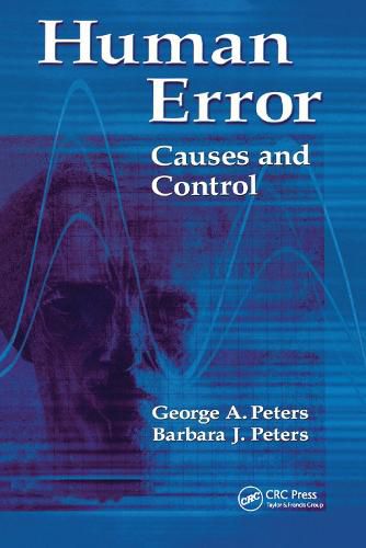 Cover image for Human Error: Causes and Control