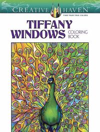 Cover image for Creative Haven Tiffany Windows Coloring Book