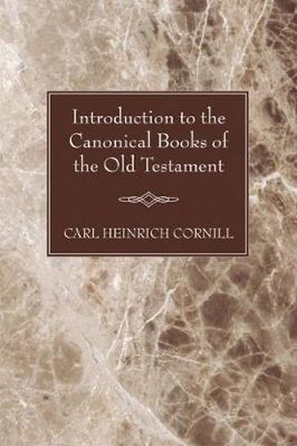 Introduction to the Canonical Books of the Old Testament