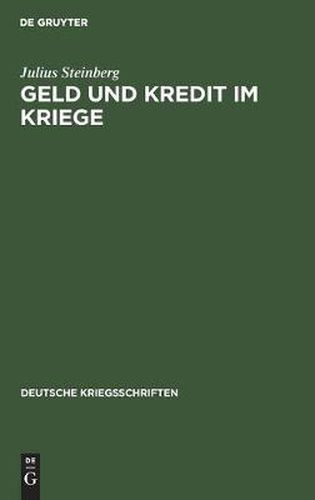 Geld Und Kredit Im Kriege