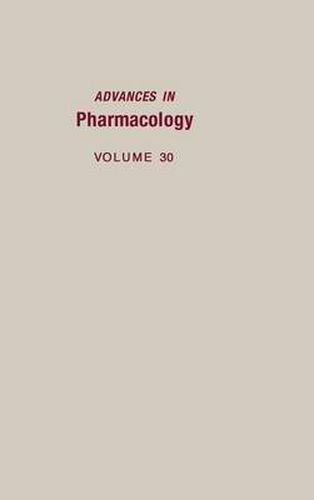 Cover image for Advances in Pharmacology