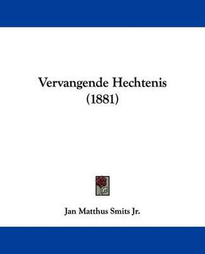 Cover image for Vervangende Hechtenis (1881)