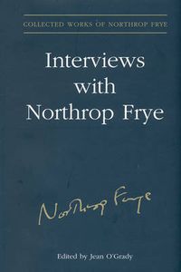 Cover image for Interviews With Northrop Frye