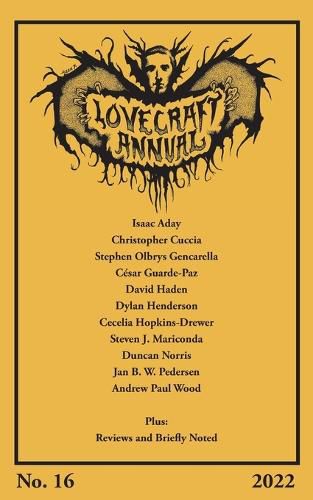 Lovecraft Annual No. 16 (2022)